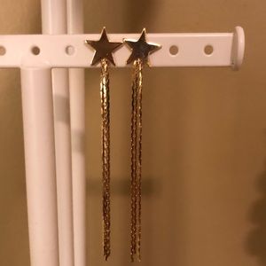 NWOT Shooting Star Earrings